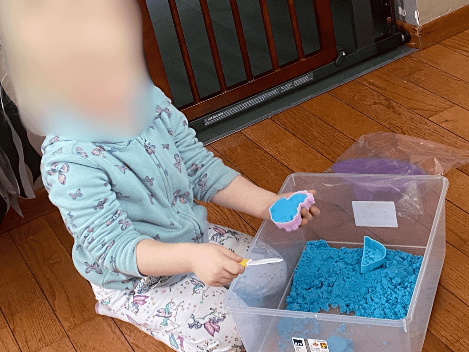 Kinetic sand discovery